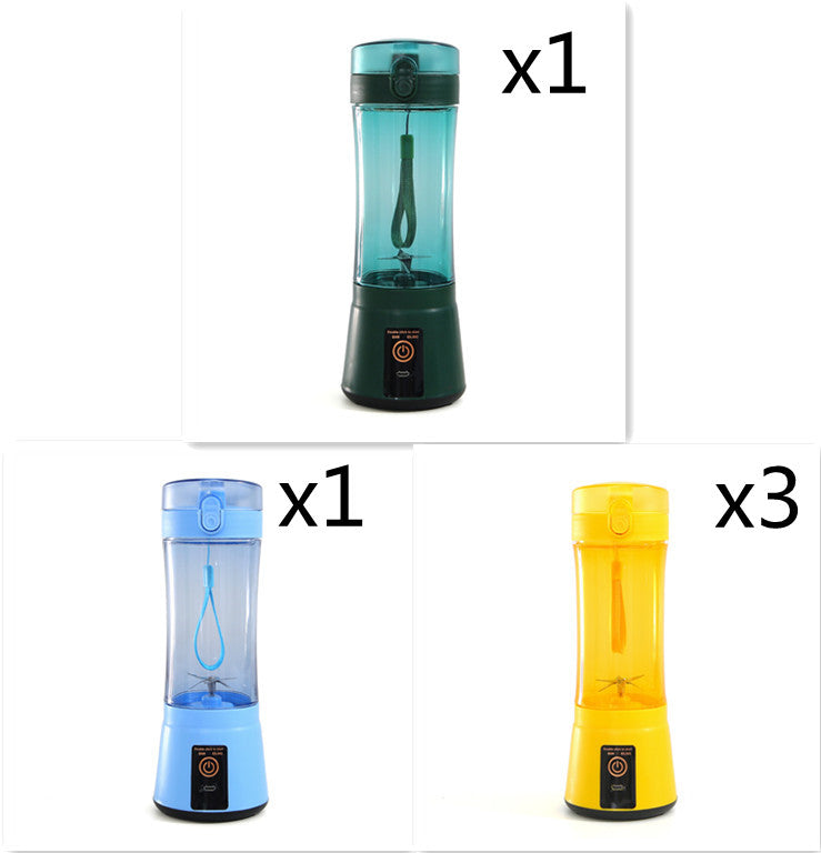 Draagbare elektrische fruitpers draadloze USB oplaadbare minimixer multifunctionele smoothieblender voor de zomer keukenbenodigdheden