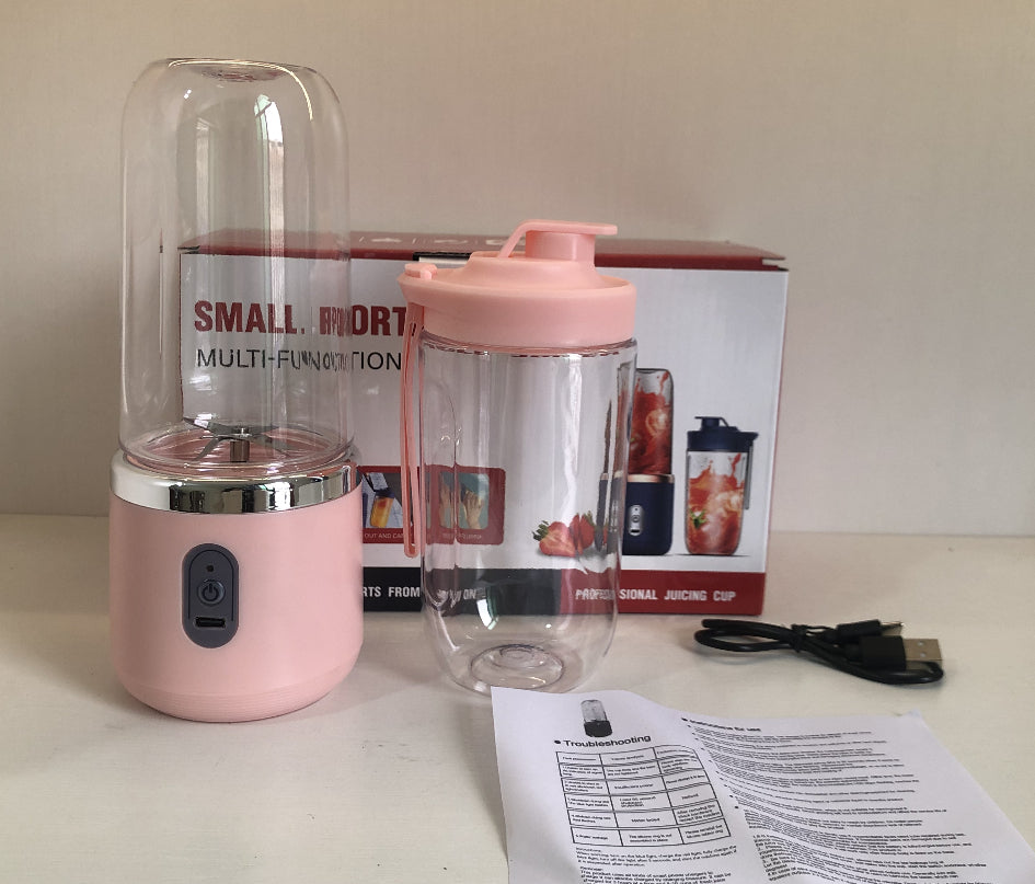 6-blads draagbare blender minijuicer cup extractor smoothie USB-oplaadbare fruitpers blender keukenmixer ijsbreker draagbare juicermachine
