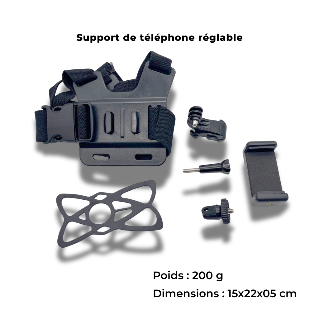 Chest Harness Phone Sport Camera — Universal Chest Mount Smartphone GoPro