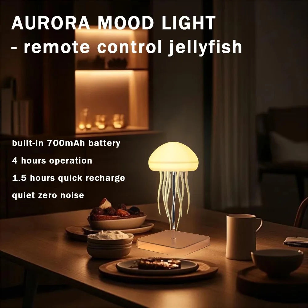 Jellyfish Lamp with Remote Control