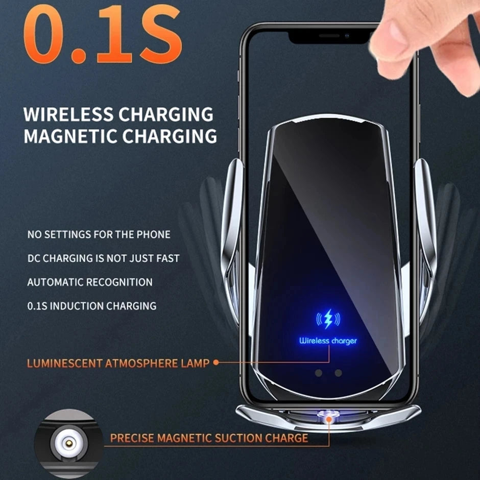 30W Car Wireless Magnetic Charger