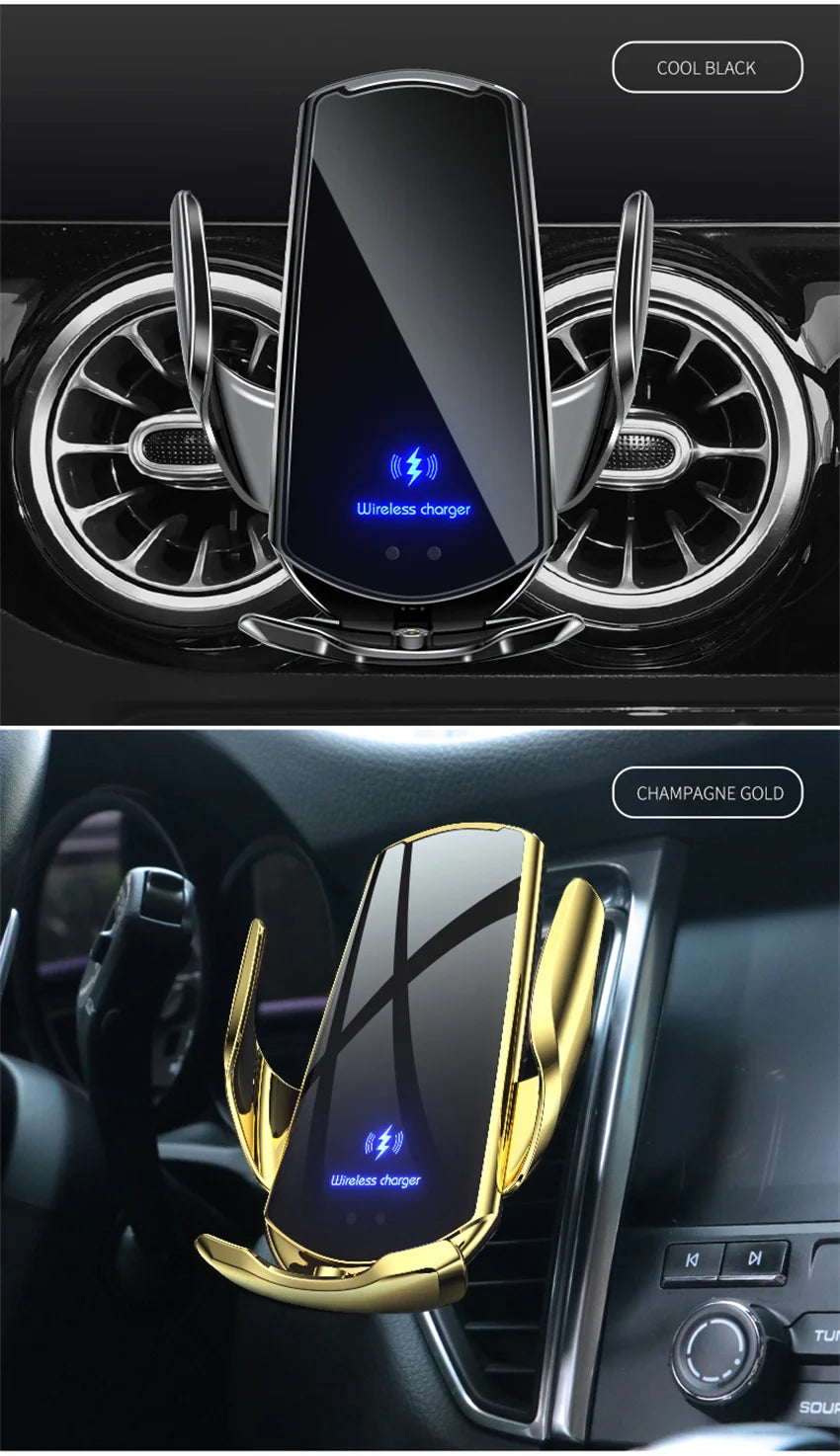 30W Car Wireless Magnetic Charger