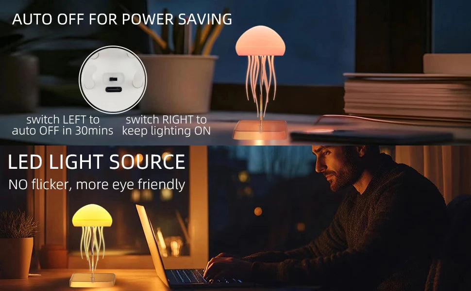 Jellyfish Lamp with Remote Control