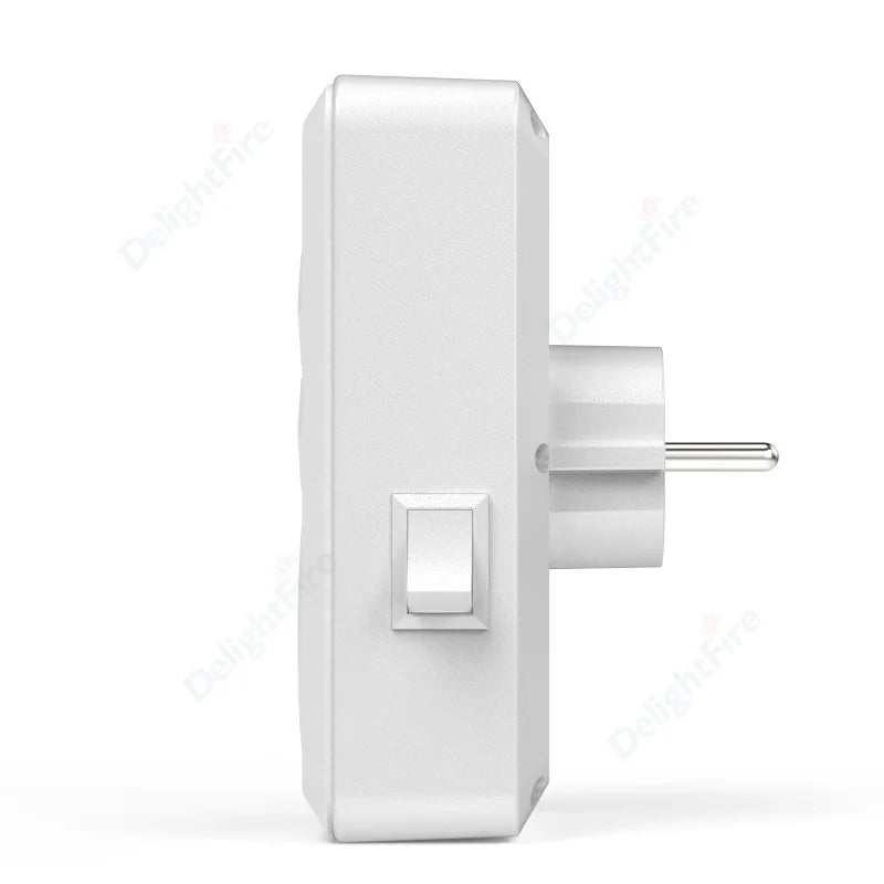 EU Extension Socket With 3 AC Outlets