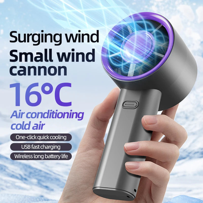 Fast Charging Portable Handheld Mini Fan