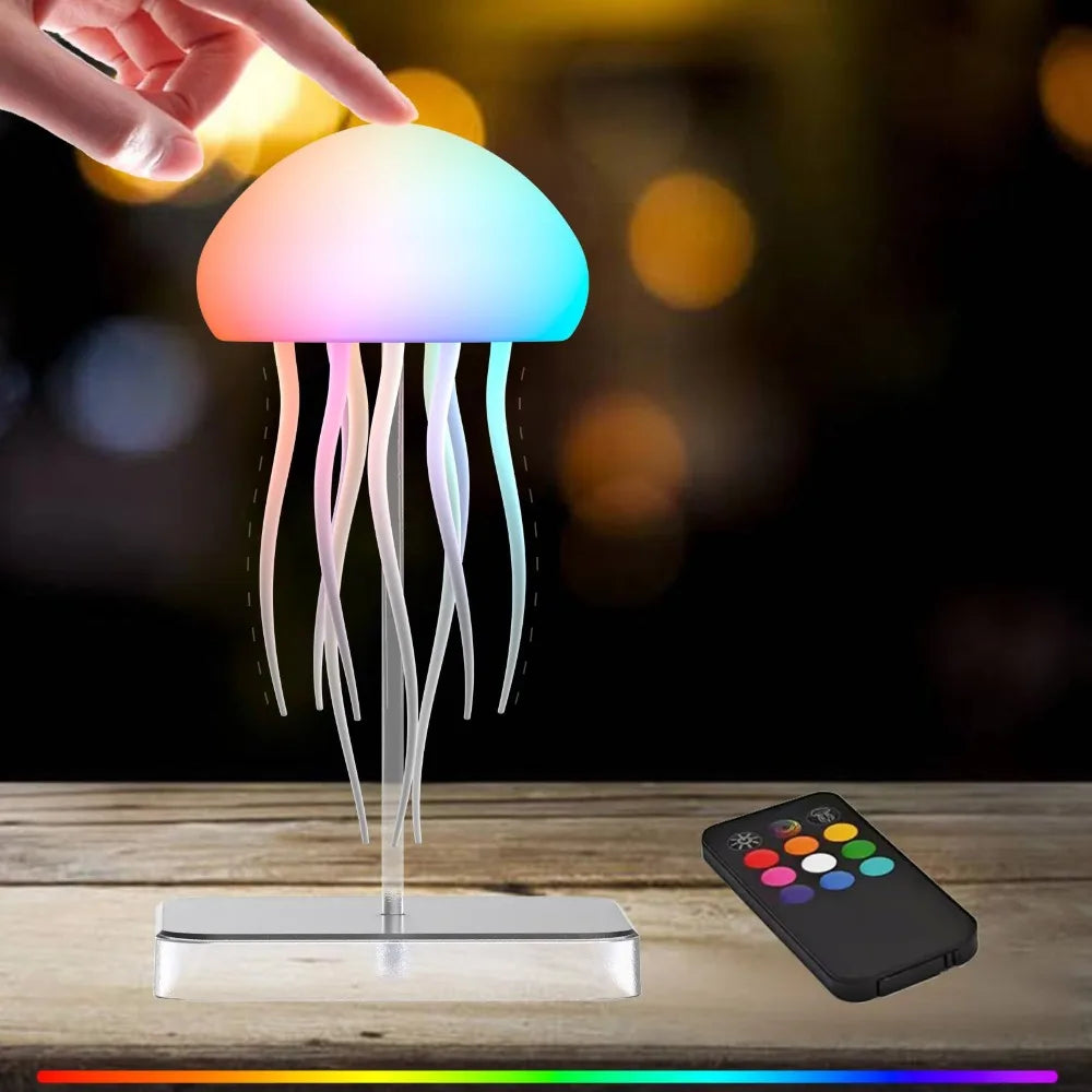 Jellyfish Lamp with Remote Control