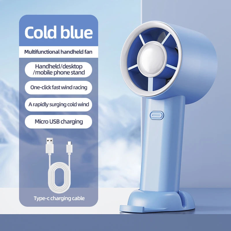 Fast Charging Portable Handheld Mini Fan
