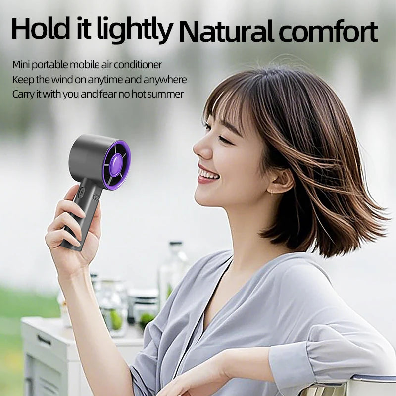 Fast Charging Portable Handheld Mini Fan