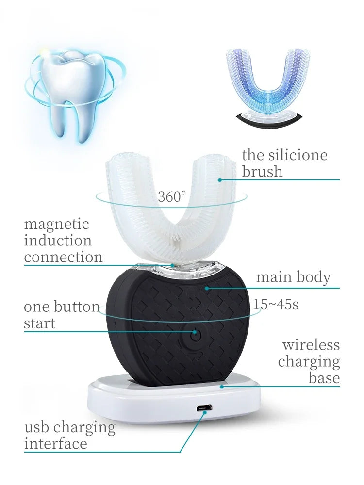 Ultrasonic Electric Adult Toothbrush