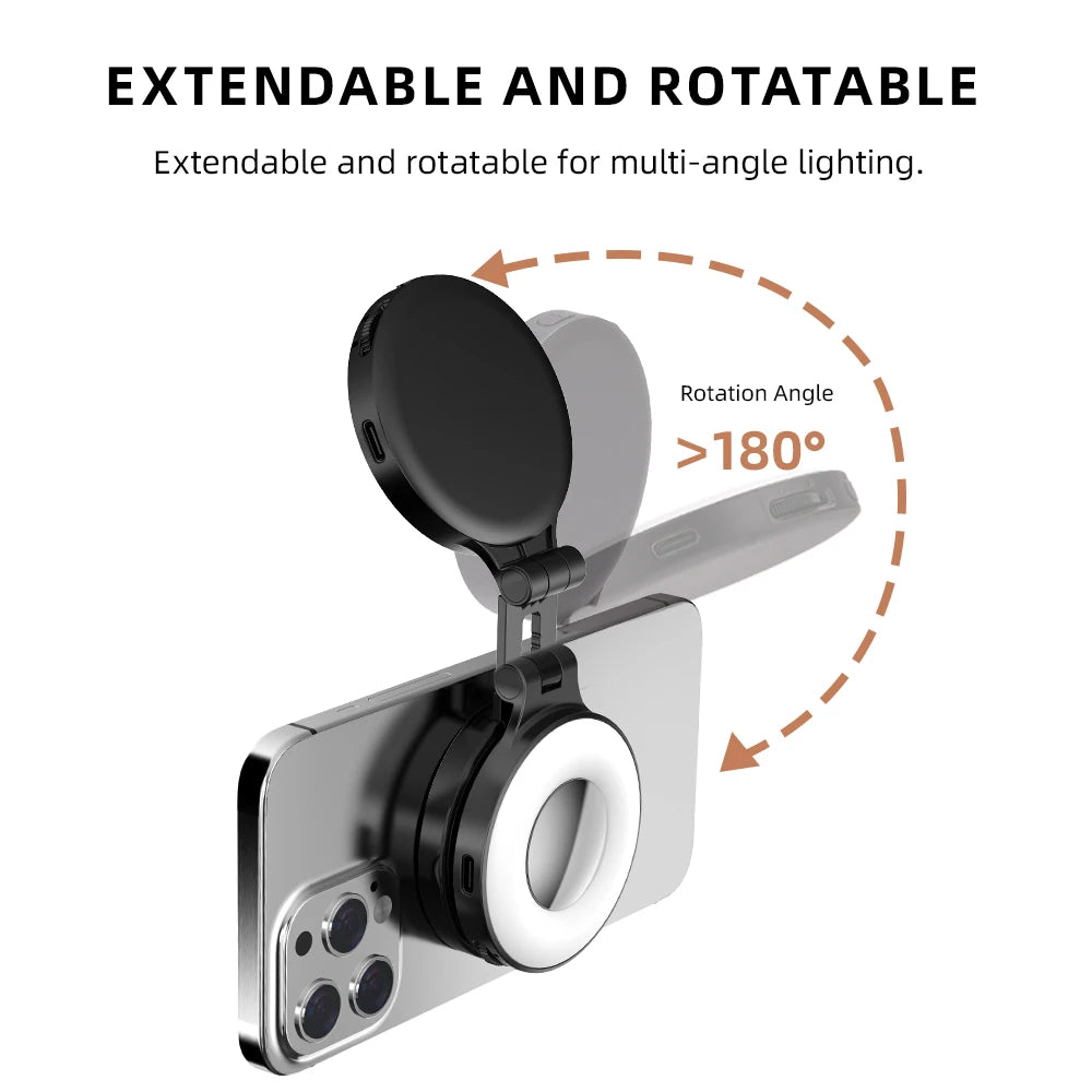 Magnetic Fill Lights For iPhone