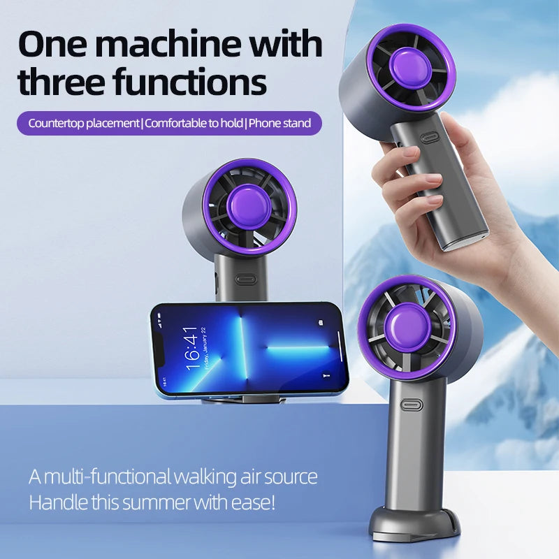 Fast Charging Portable Handheld Mini Fan