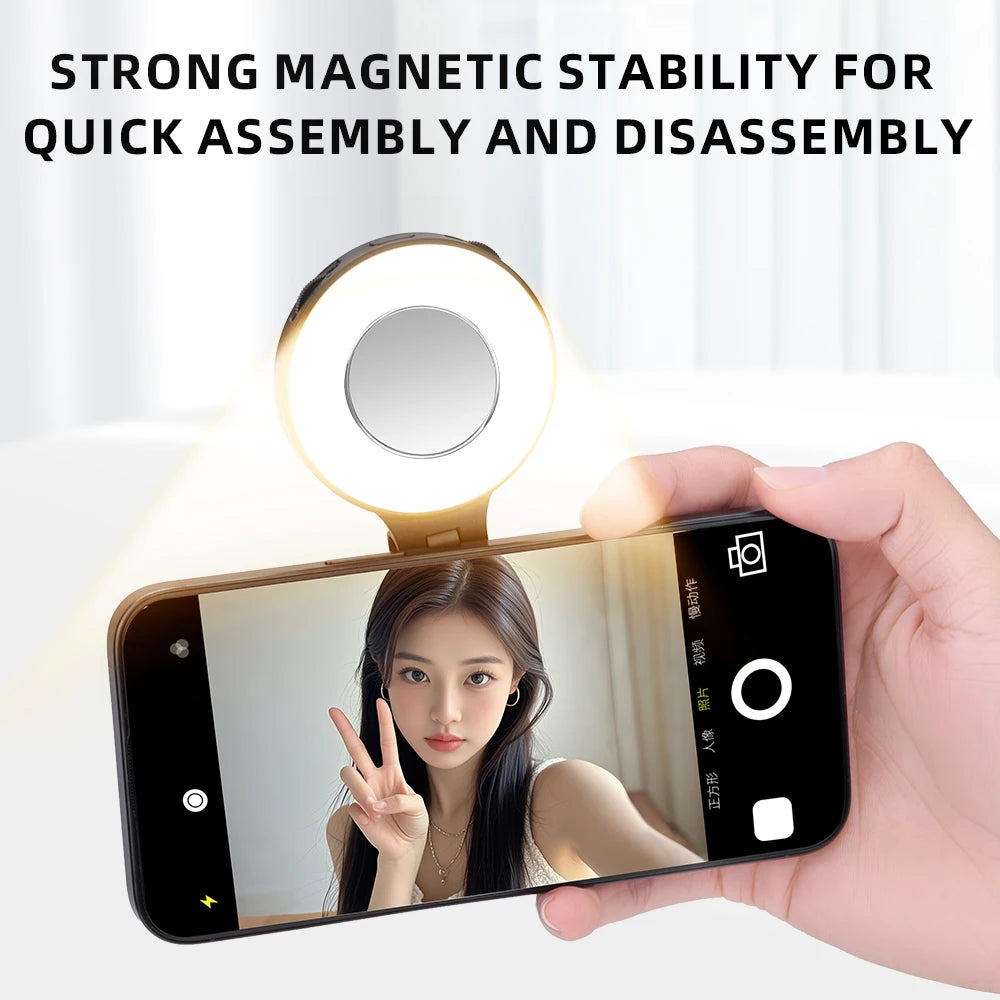 Magnetic Fill Lights For iPhone