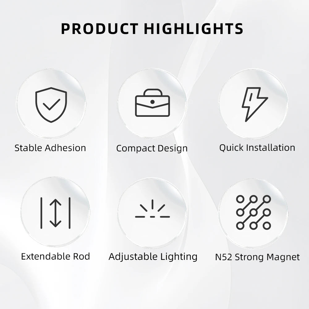 Magnetic Fill Lights For iPhone