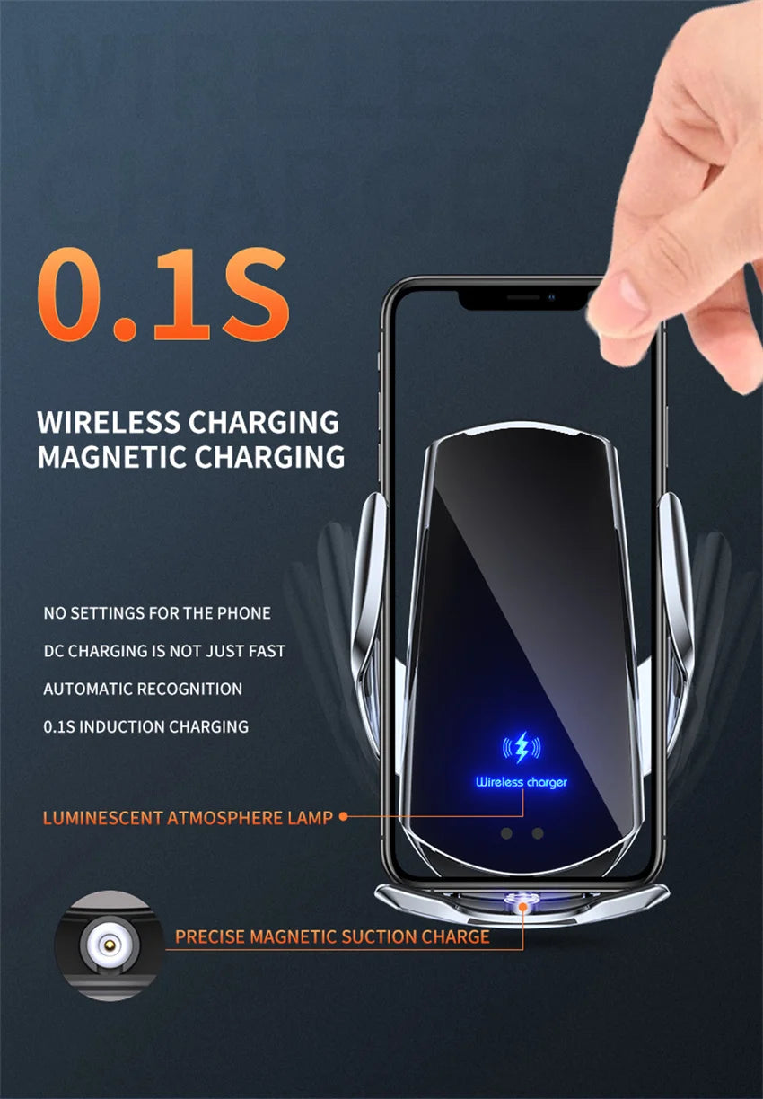 30W Car Wireless Magnetic Charger