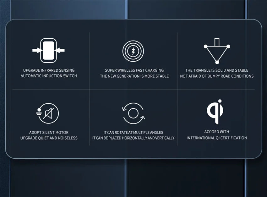 30W Car Wireless Magnetic Charger