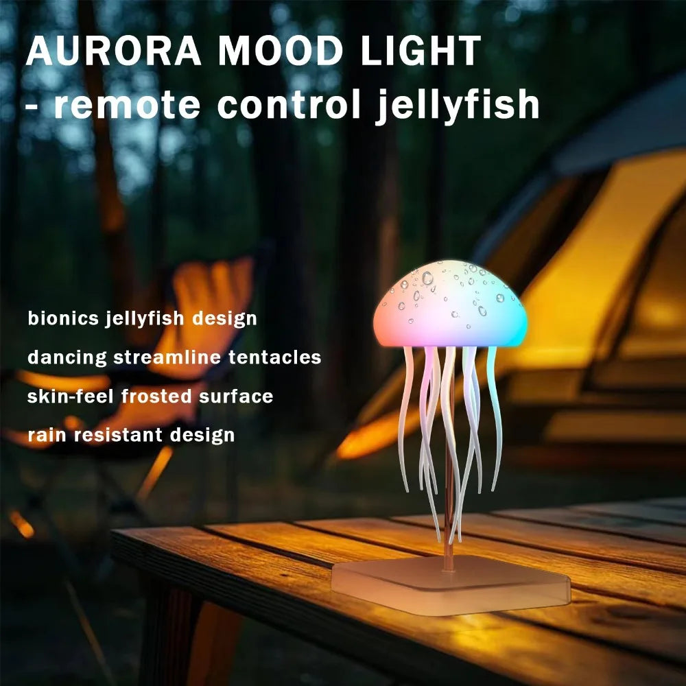 Jellyfish Lamp with Remote Control