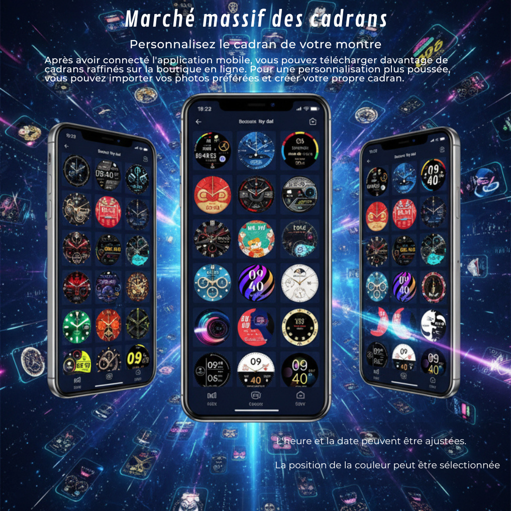 Montre GT3 Pro — Appels Bluetooth, IP68, 18 Sports, IA Vocale