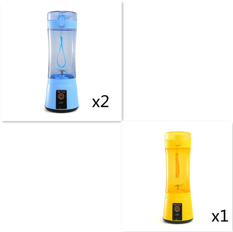 Draagbare elektrische fruitpers draadloze USB oplaadbare minimixer multifunctionele smoothieblender voor de zomer keukenbenodigdheden