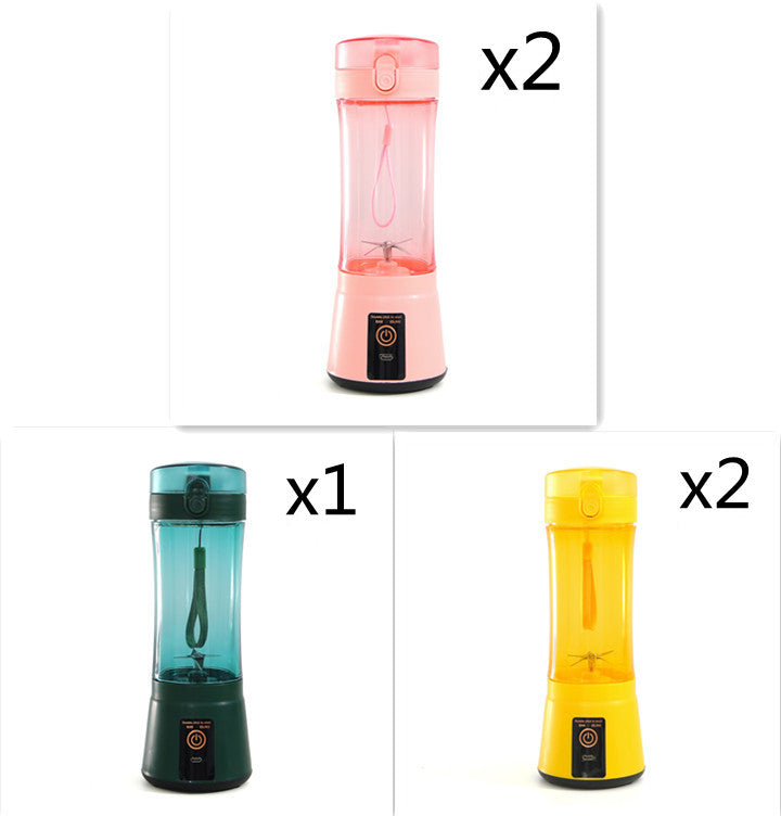 Draagbare elektrische fruitpers draadloze USB oplaadbare minimixer multifunctionele smoothieblender voor de zomer keukenbenodigdheden
