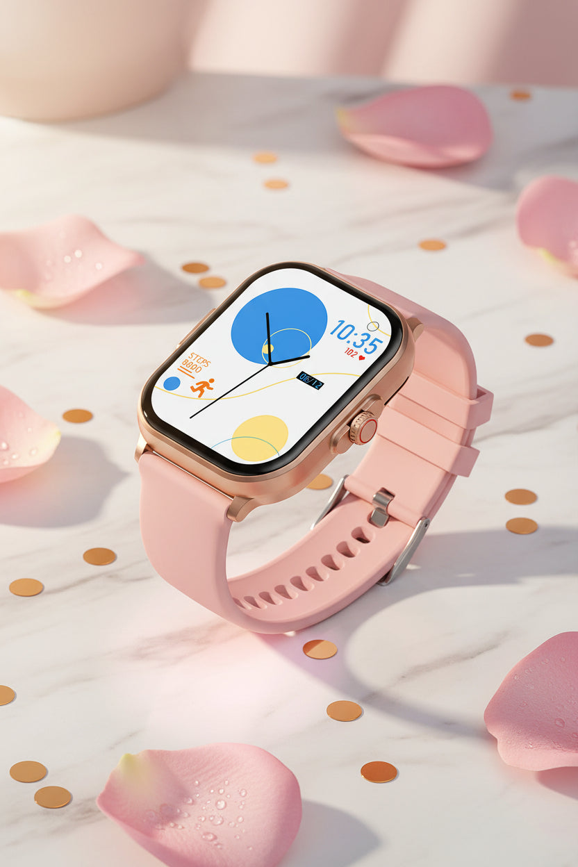 Montre E02 ECG Glycémie — Appels Bluetooth IP67 15J