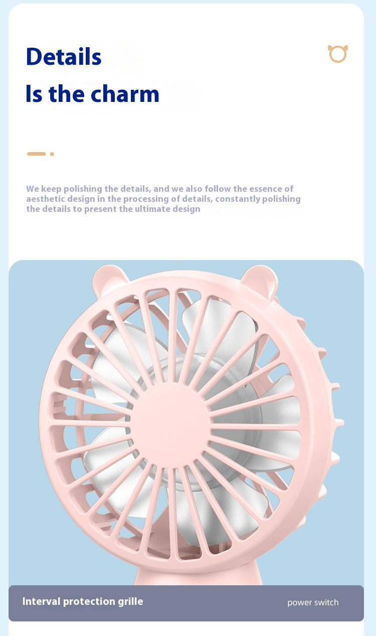 Kleine Draagbare Handventilator Mini Zakventilator