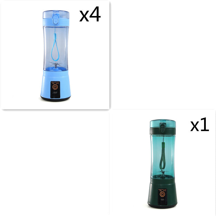 Draagbare elektrische fruitpers draadloze USB oplaadbare minimixer multifunctionele smoothieblender voor de zomer keukenbenodigdheden