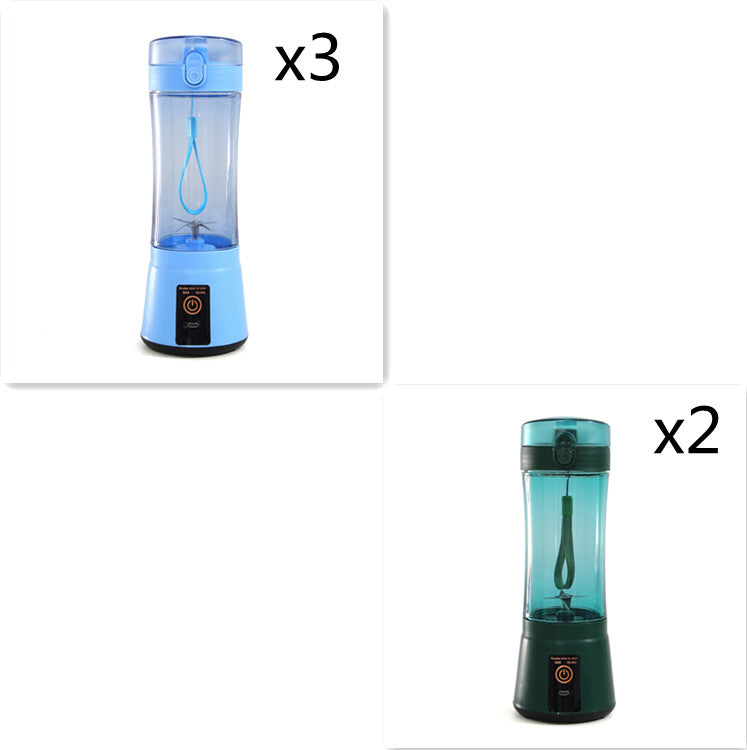 Draagbare elektrische fruitpers draadloze USB oplaadbare minimixer multifunctionele smoothieblender voor de zomer keukenbenodigdheden