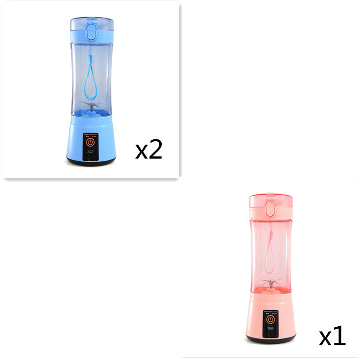 Draagbare elektrische fruitpers draadloze USB oplaadbare minimixer multifunctionele smoothieblender voor de zomer keukenbenodigdheden