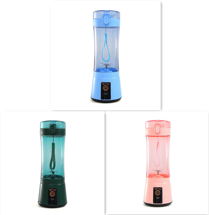 Draagbare elektrische fruitpers draadloze USB oplaadbare minimixer multifunctionele smoothieblender voor de zomer keukenbenodigdheden