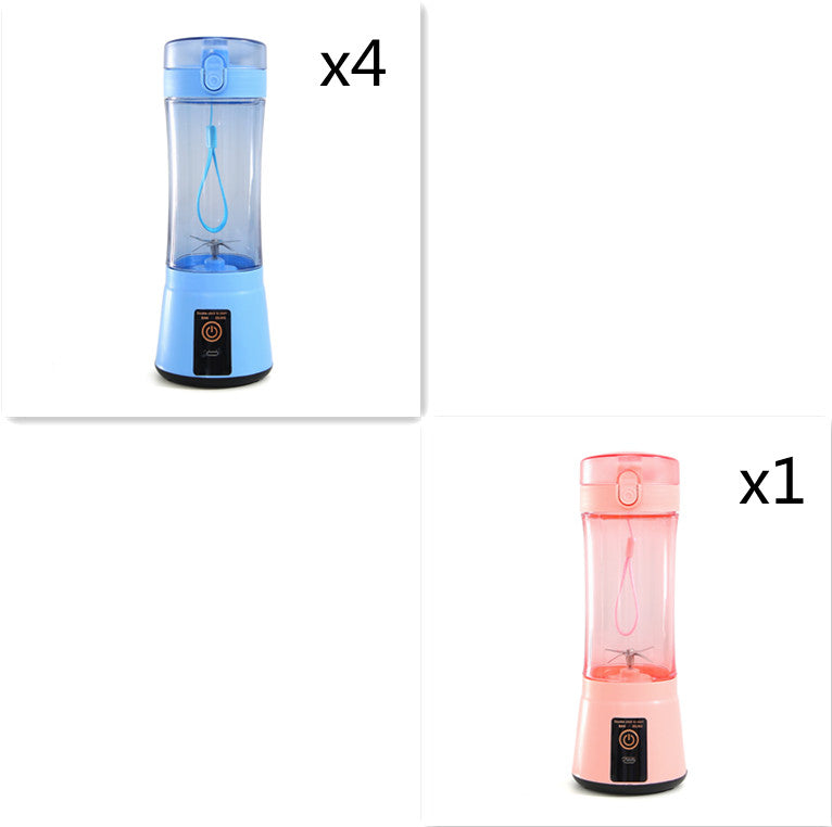 Draagbare elektrische fruitpers draadloze USB oplaadbare minimixer multifunctionele smoothieblender voor de zomer keukenbenodigdheden