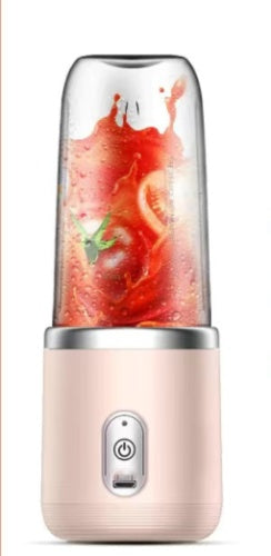 6-blads draagbare blender minijuicer cup extractor smoothie USB-oplaadbare fruitpers blender keukenmixer ijsbreker draagbare juicermachine