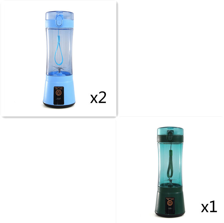 Draagbare elektrische fruitpers draadloze USB oplaadbare minimixer multifunctionele smoothieblender voor de zomer keukenbenodigdheden