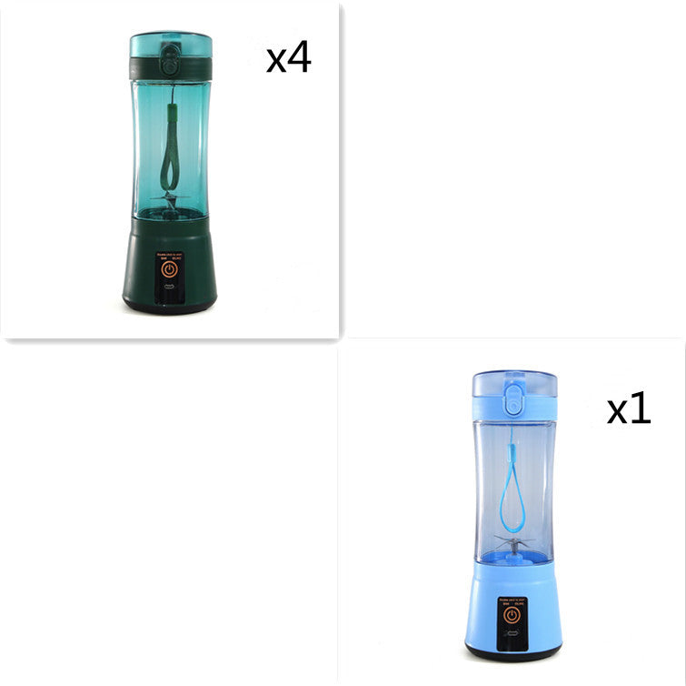 Draagbare elektrische fruitpers draadloze USB oplaadbare minimixer multifunctionele smoothieblender voor de zomer keukenbenodigdheden