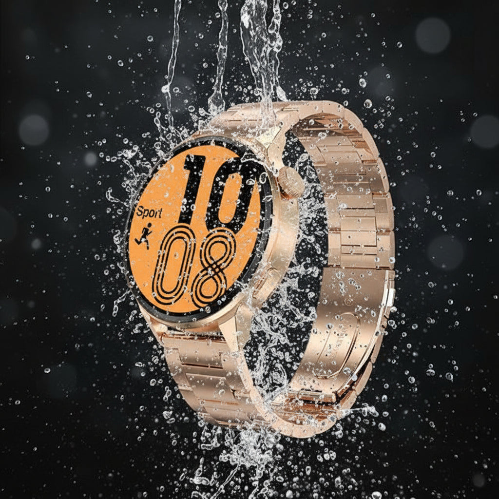 Montre Connectée Élégante — Bluetooth 5.0 & IP68
