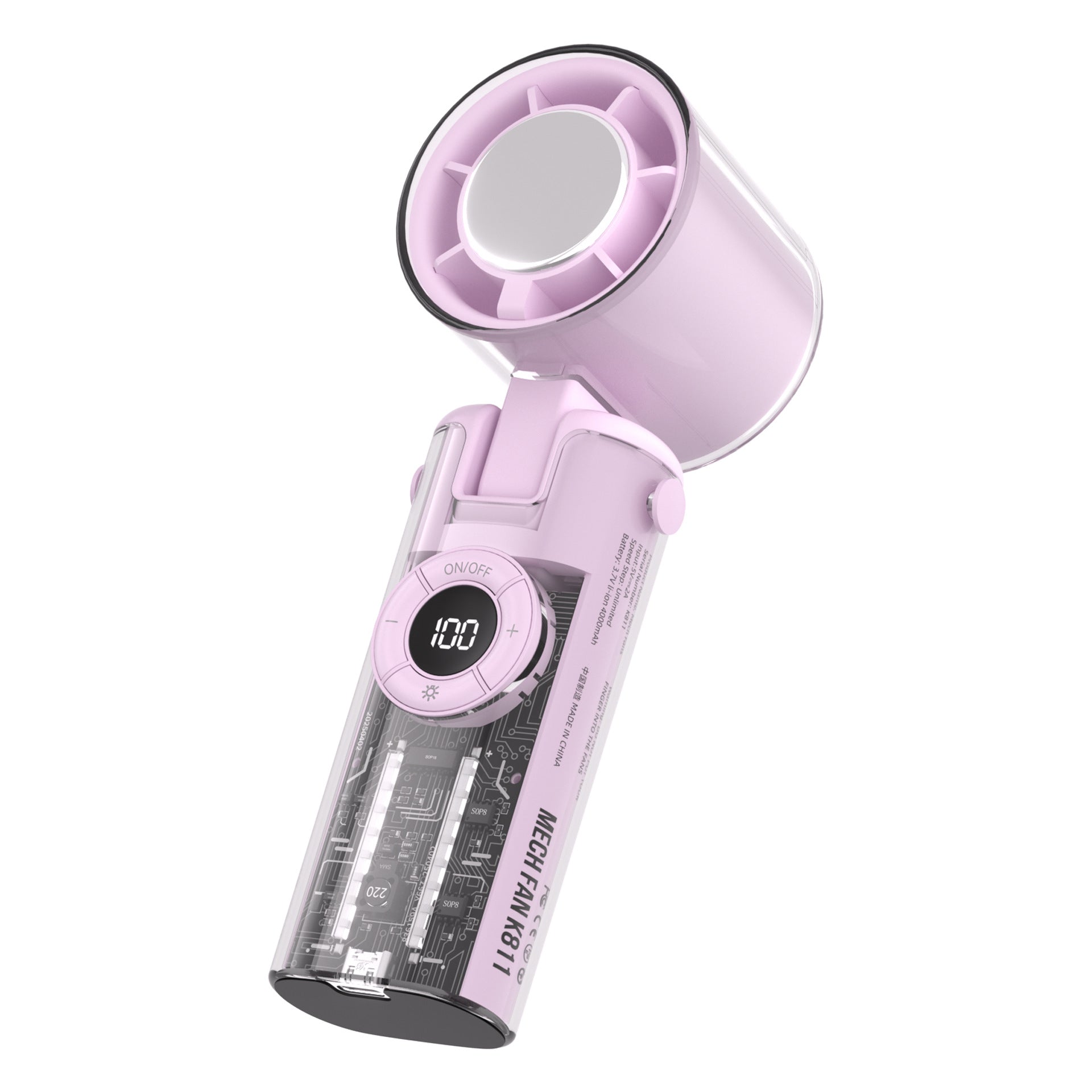Personality Ice Compress Small Handheld Fan