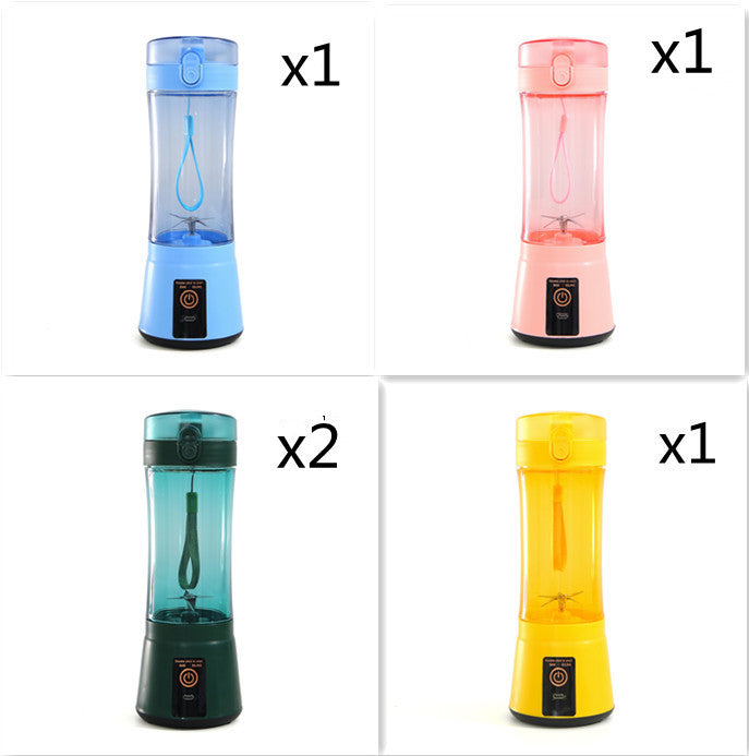 Draagbare elektrische fruitpers draadloze USB oplaadbare minimixer multifunctionele smoothieblender voor de zomer keukenbenodigdheden