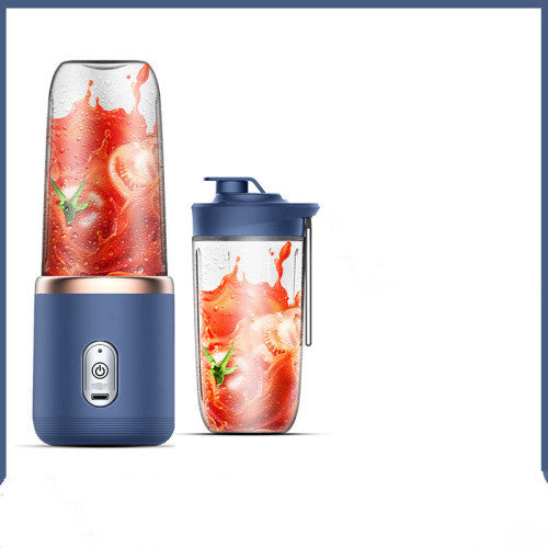 6-blads draagbare blender minijuicer cup extractor smoothie USB-oplaadbare fruitpers blender keukenmixer ijsbreker draagbare juicermachine