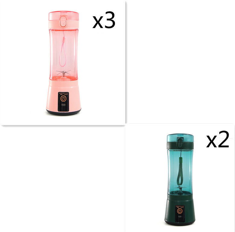 Draagbare elektrische fruitpers draadloze USB oplaadbare minimixer multifunctionele smoothieblender voor de zomer keukenbenodigdheden