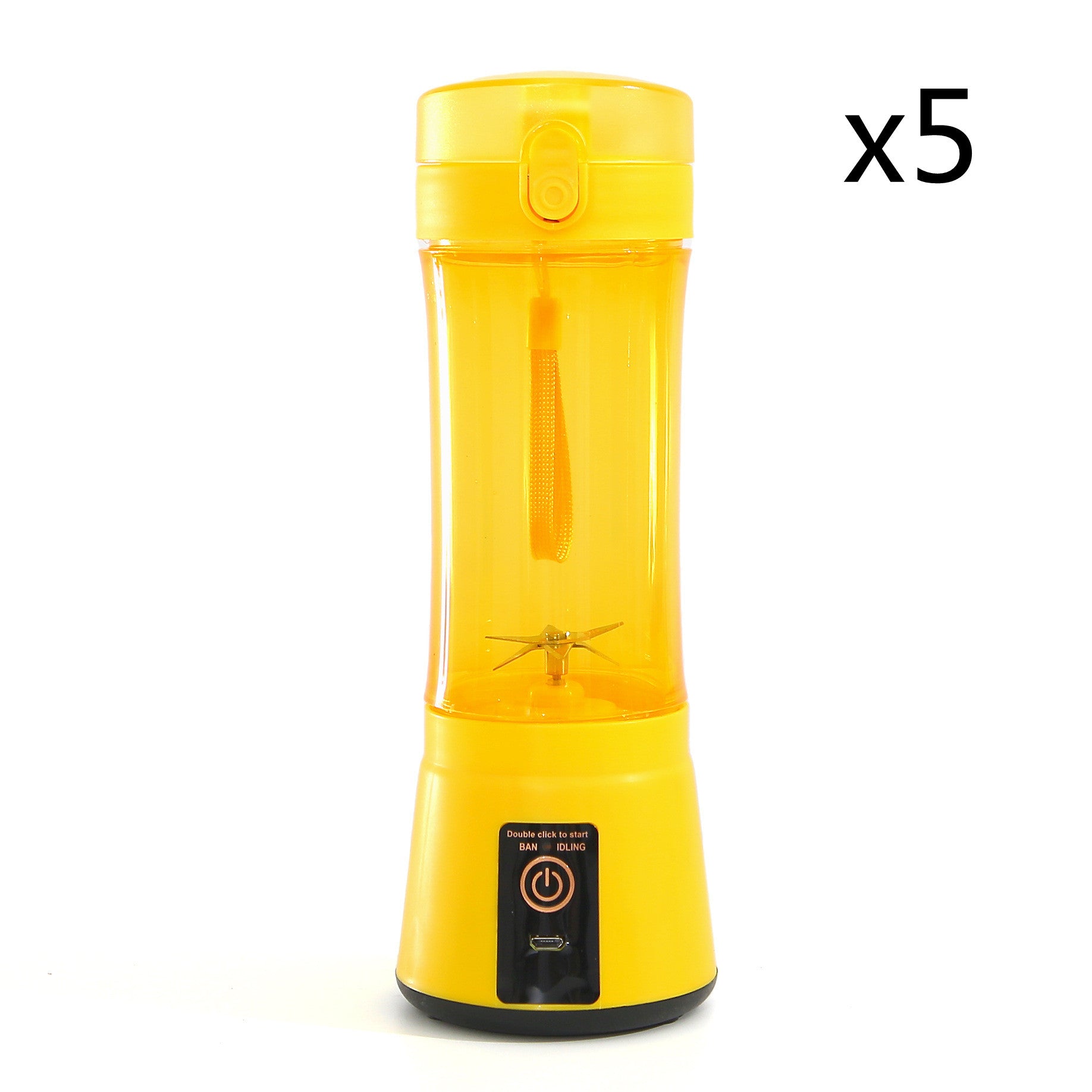 Draagbare elektrische fruitpers draadloze USB oplaadbare minimixer multifunctionele smoothieblender voor de zomer keukenbenodigdheden