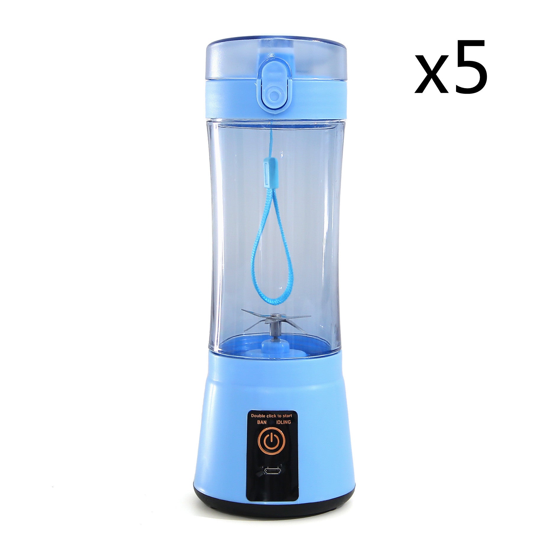 Draagbare elektrische fruitpers draadloze USB oplaadbare minimixer multifunctionele smoothieblender voor de zomer keukenbenodigdheden