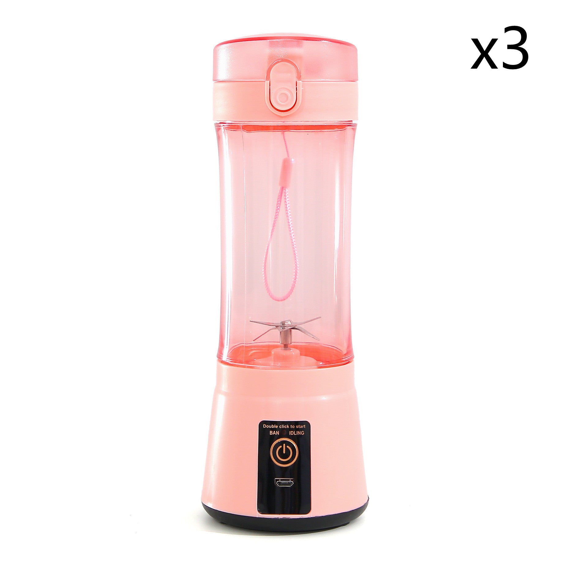 Draagbare elektrische fruitpers draadloze USB oplaadbare minimixer multifunctionele smoothieblender voor de zomer keukenbenodigdheden