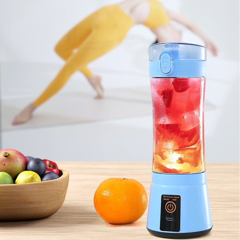 Draagbare elektrische fruitpers draadloze USB oplaadbare minimixer multifunctionele smoothieblender voor de zomer keukenbenodigdheden