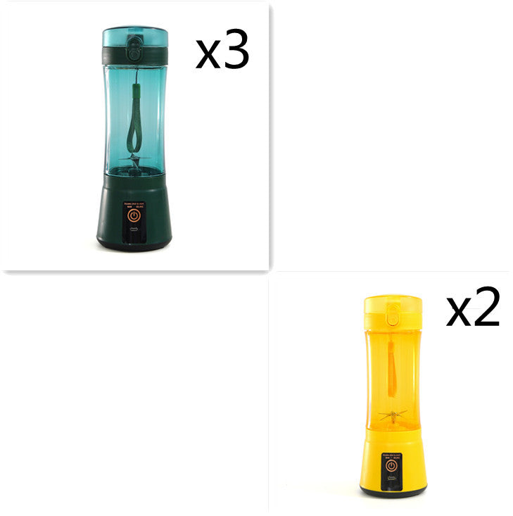 Draagbare elektrische fruitpers draadloze USB oplaadbare minimixer multifunctionele smoothieblender voor de zomer keukenbenodigdheden
