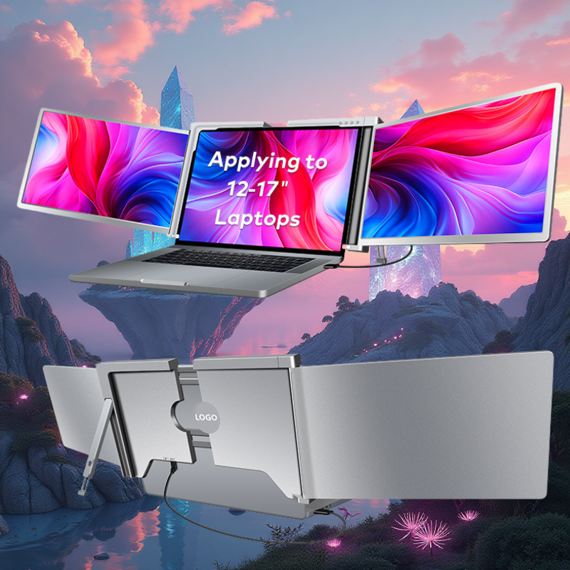 Double Écran Portable 14" Full HD IPS pour Laptop — G-Story GS140NB Moniteur Étendu USB-C