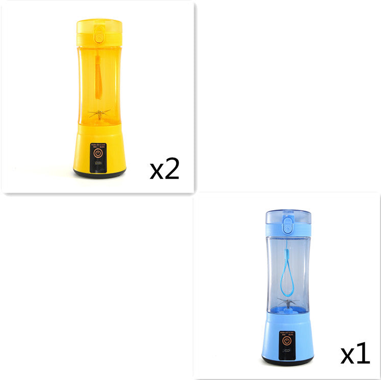 Draagbare elektrische fruitpers draadloze USB oplaadbare minimixer multifunctionele smoothieblender voor de zomer keukenbenodigdheden