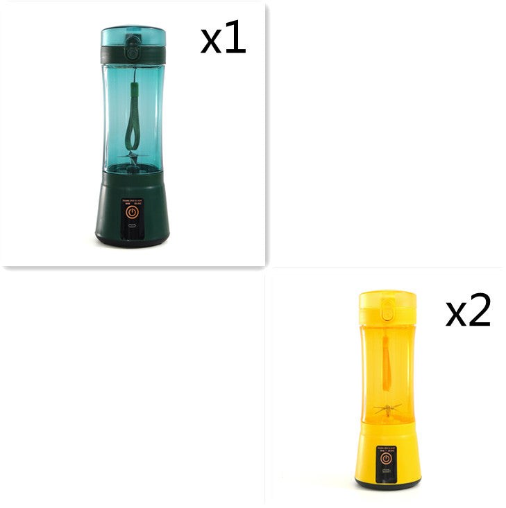 Draagbare elektrische fruitpers draadloze USB oplaadbare minimixer multifunctionele smoothieblender voor de zomer keukenbenodigdheden