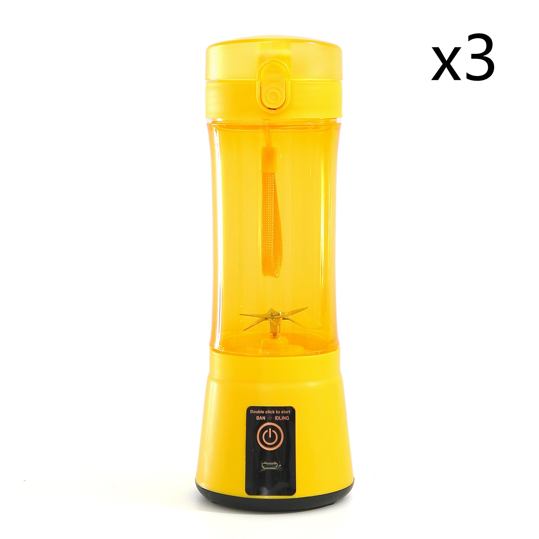 Draagbare elektrische fruitpers draadloze USB oplaadbare minimixer multifunctionele smoothieblender voor de zomer keukenbenodigdheden