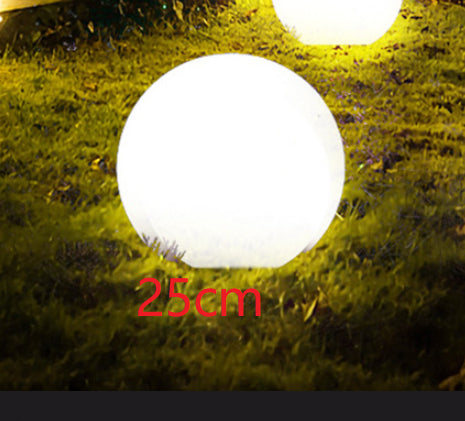 LED Luminous Ball Lights Outdoor Waterproof Colorful Lights Lawn Luminous Ball Garden Floor Lights Swimming Pool Floating Ball Lights