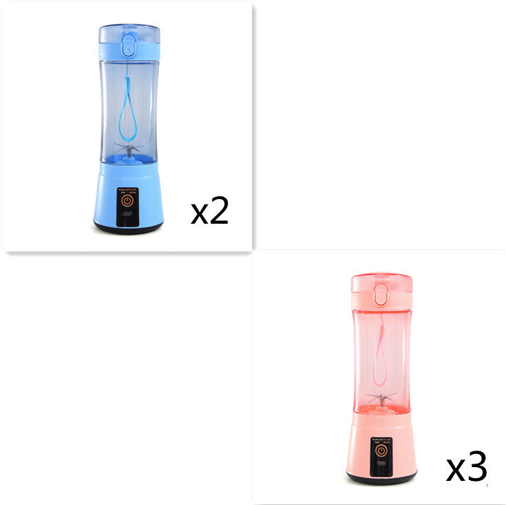 Draagbare elektrische fruitpers draadloze USB oplaadbare minimixer multifunctionele smoothieblender voor de zomer keukenbenodigdheden