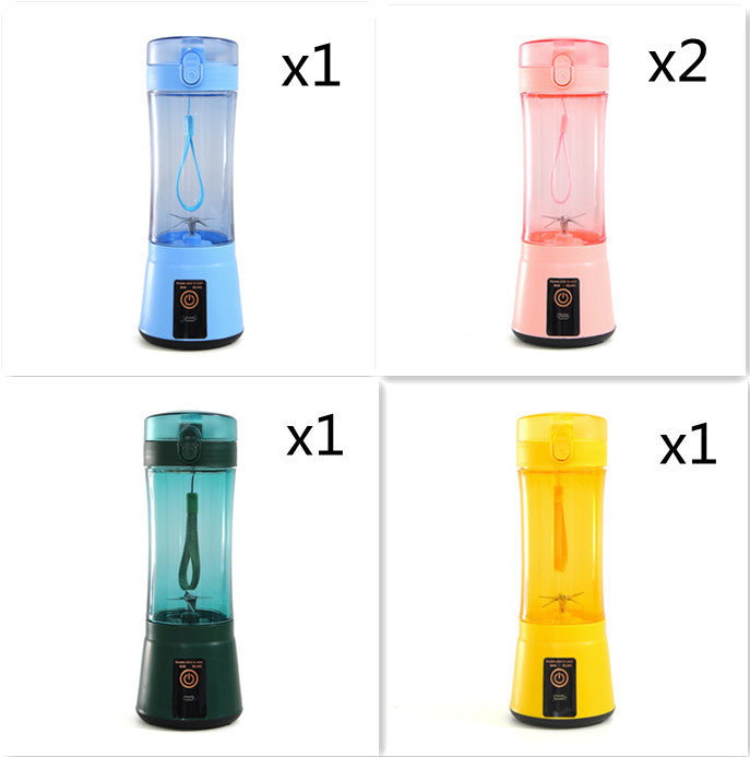 Draagbare elektrische fruitpers draadloze USB oplaadbare minimixer multifunctionele smoothieblender voor de zomer keukenbenodigdheden